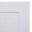 IT Kitchens Stonefield White Classic Style Standard Cabinet door (W)300mm (H)715mm (T)20mm