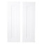 IT Kitchens Stonefield White Classic Style Tall Cabinet door (W)300mm, Set of 2