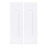 IT Kitchens Stonefield White Classic Style Tall corner Cabinet door (W)250mm, Set of 2