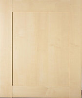 IT Kitchens Westleigh Contemporary Maple Effect Shaker Cabinet door (W)600mm (H)715mm (T)18mm
