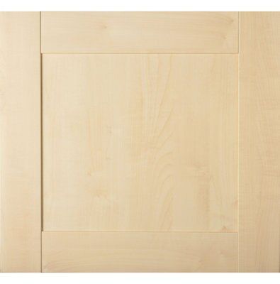 IT Kitchens Westleigh Contemporary Maple Effect Shaker Oven housing Cabinet door (W)600mm