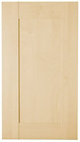 IT Kitchens Westleigh Contemporary Maple Effect Shaker Standard Cabinet door (W)400mm (H)715mm (T)18mm