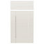 IT Kitchens Westleigh Ivory Style Shaker Drawerline door & drawer front, (W)400mm (H)715mm (T)18mm
