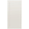 IT Kitchens Westleigh Ivory Style Shaker Fridge/Freezer Cabinet door (W)600mm (H)1197mm (T)18mm