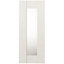IT Kitchens Westleigh Ivory Style Shaker Glazed Cabinet door (W)300mm (H)715mm (T)18mm