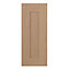 IT Kitchens Westleigh Textured Oak Effect Shaker Standard Cabinet door (W)300mm (H)715mm (T)18mm