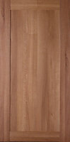 IT Kitchens Westleigh Walnut Effect Shaker Cabinet door (W)600mm (H)1197mm (T)18mm