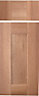 IT Kitchens Westleigh Walnut Effect Shaker Drawerline door & drawer front, (W)300mm (H)715mm (T)18mm