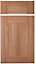 IT Kitchens Westleigh Walnut Effect Shaker Drawerline door & drawer front, (W)400mm (H)715mm (T)18mm