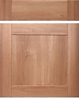 IT Kitchens Westleigh Walnut Effect Shaker Drawerline door & drawer front, (W)600mm (H)715mm (T)18mm