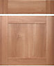 IT Kitchens Westleigh Walnut Effect Shaker Drawerline door & drawer front, (W)600mm (H)715mm (T)18mm