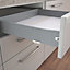 IT Kitchens Zeta Anyway White Soft-close drawer Soft close upgrade mechanism, Pack of