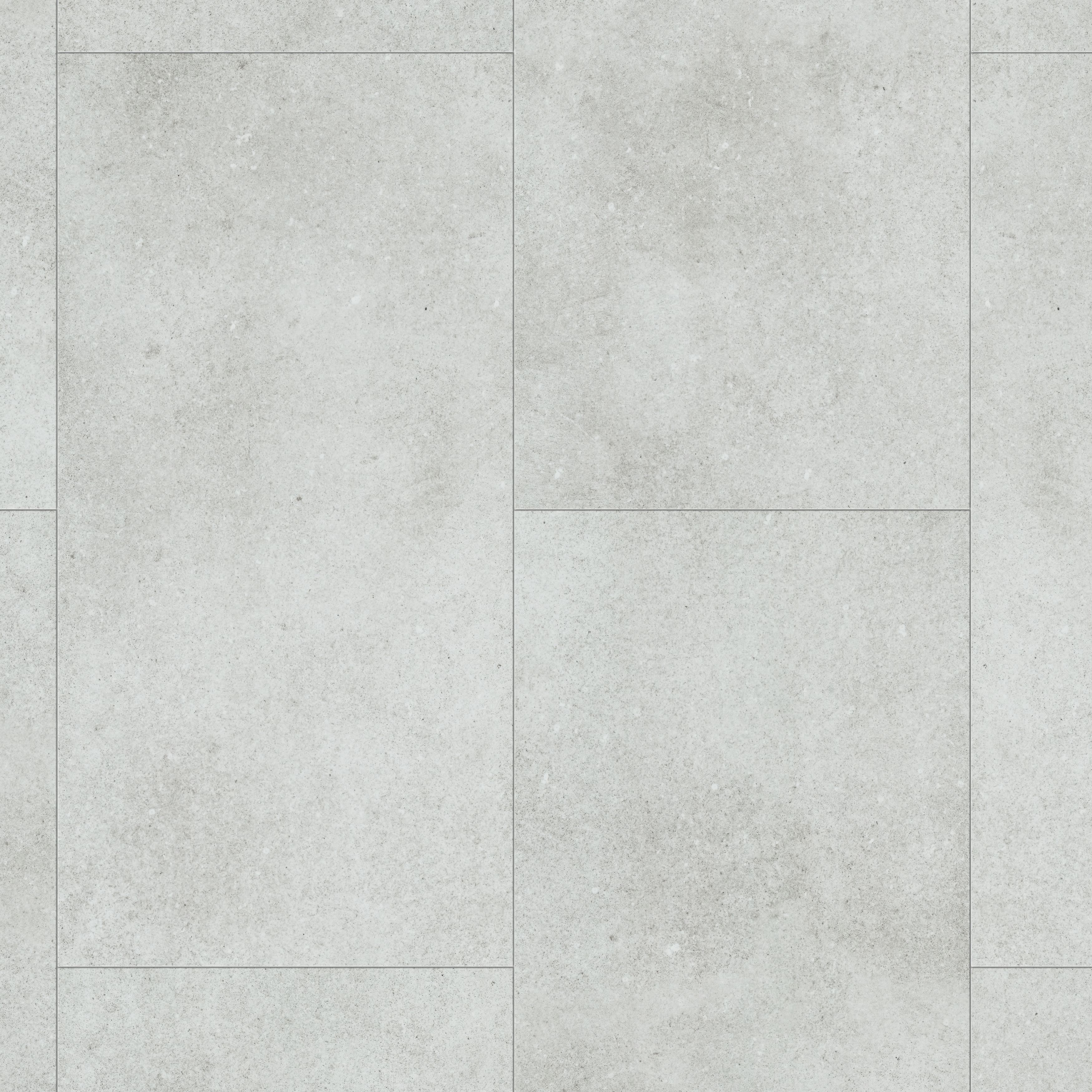 Italo Grey Concrete effect Click vinyl Tile Sample