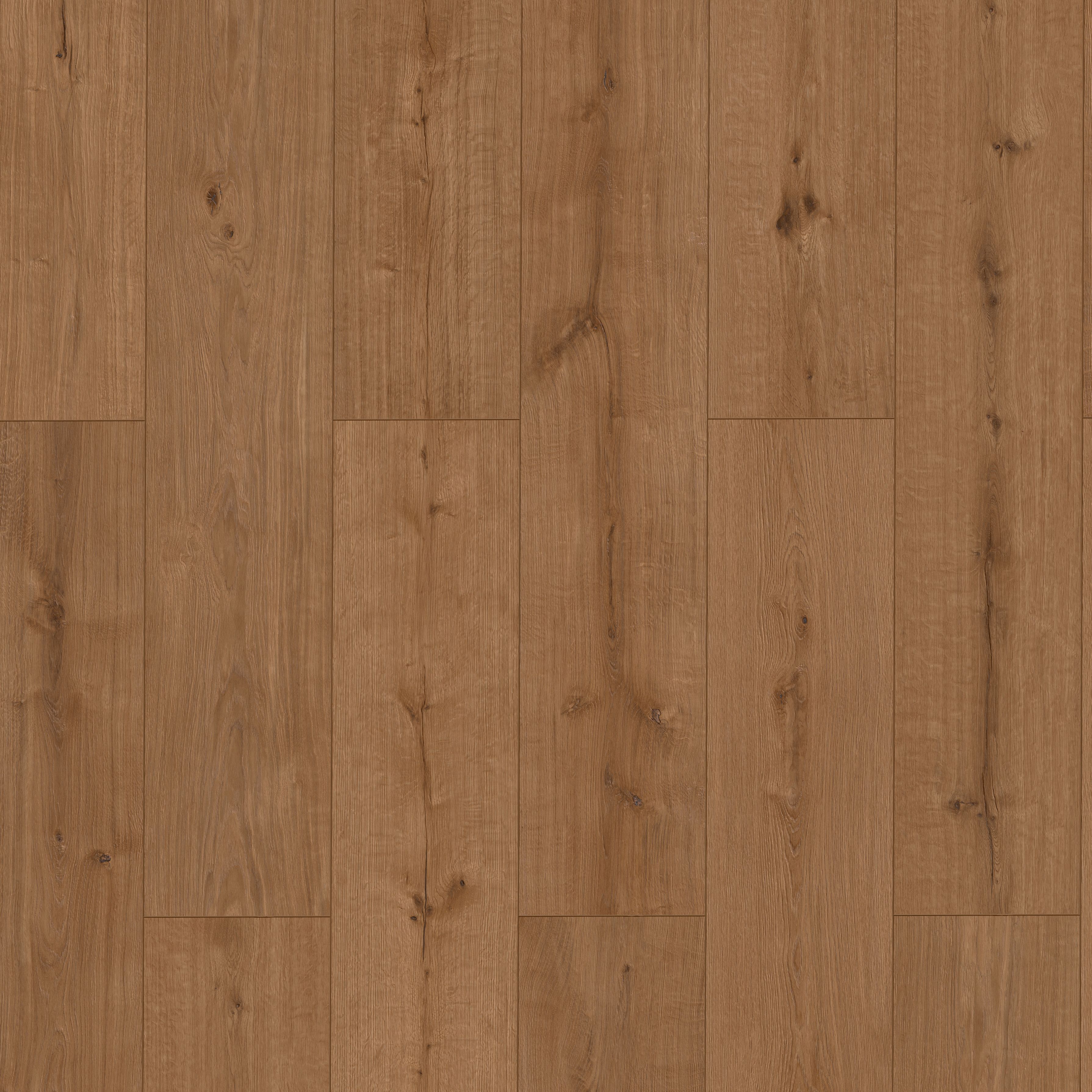 Italo Walnut Oak effect Textured Click vinyl Plank Sample