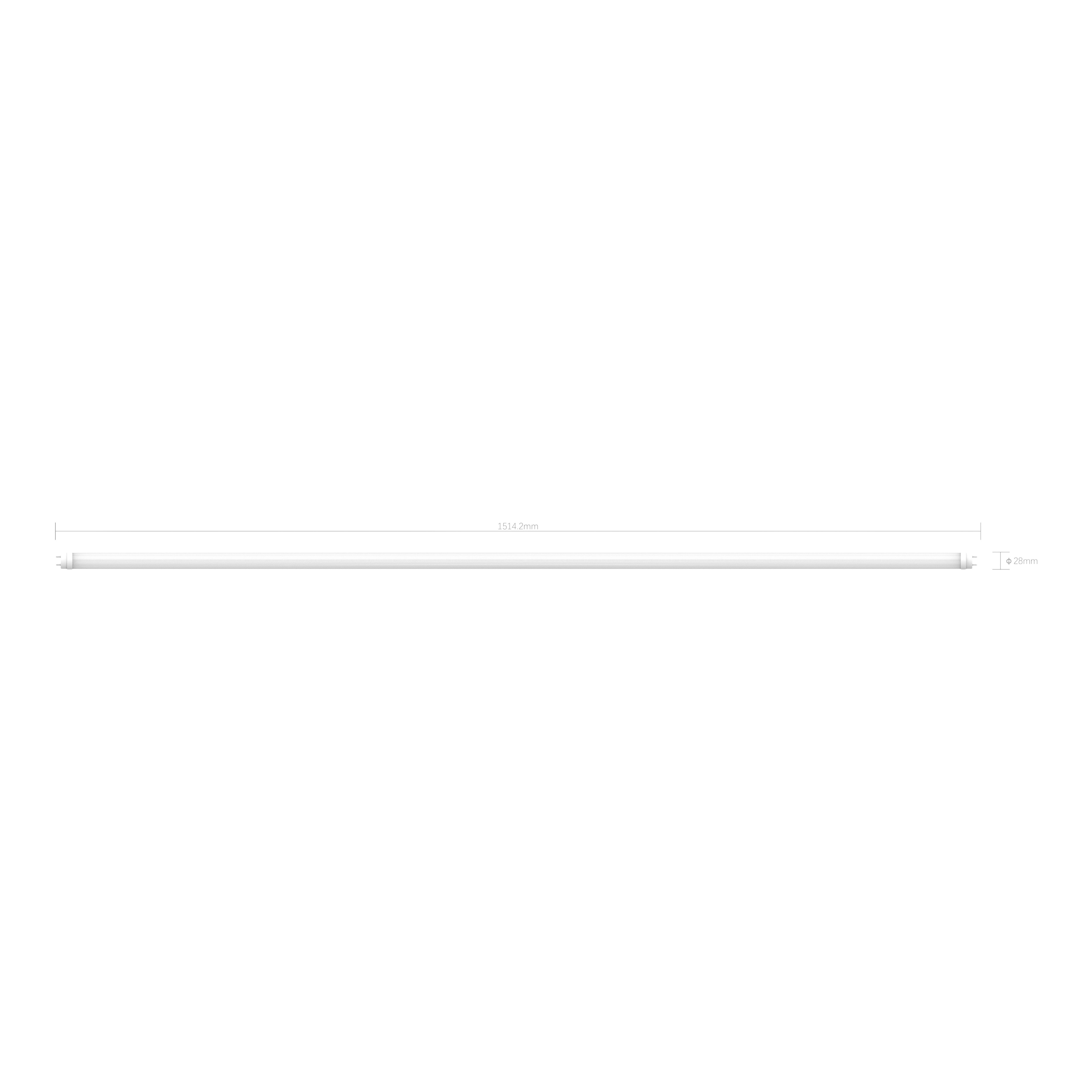 Jacobsen G13 3000K 2300lm T8 Warm white LED Light bulb (L)1514.2mm