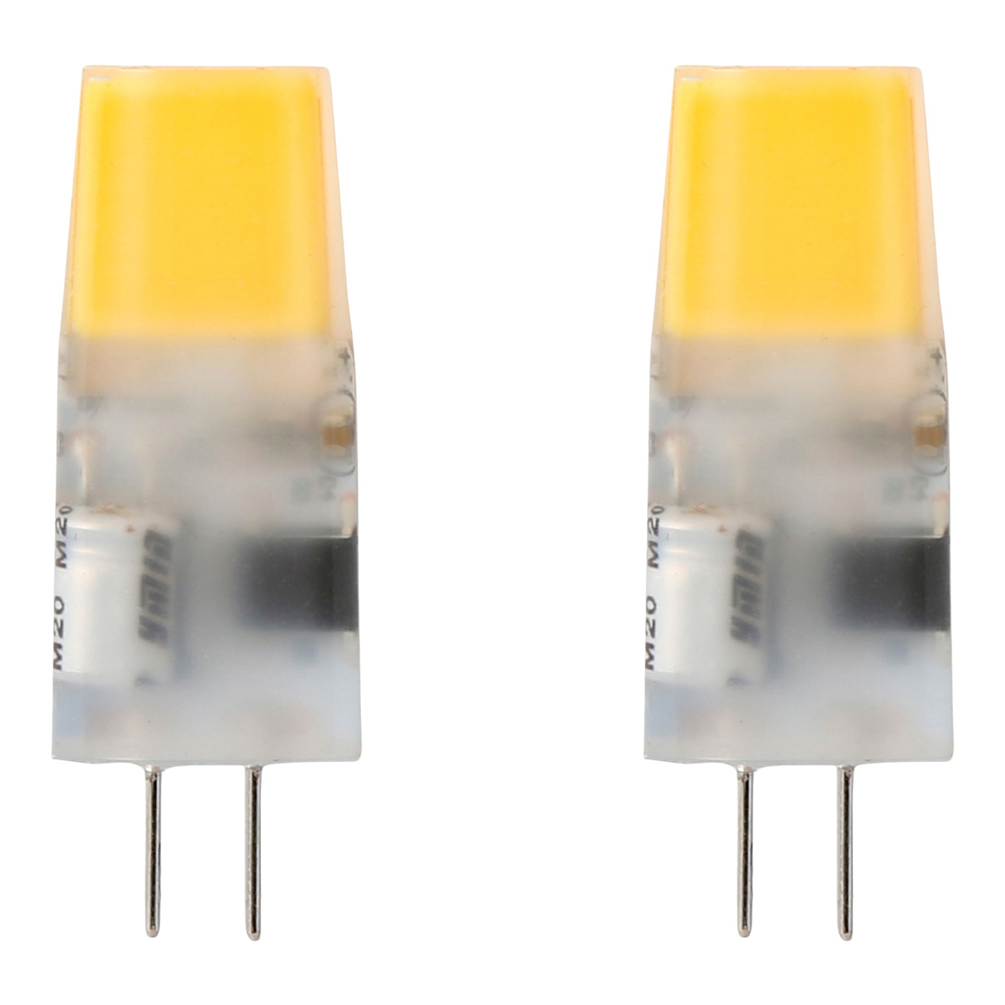 Jacobsen G4 1.5W Neutral white LED Light bulb, Pack of 2