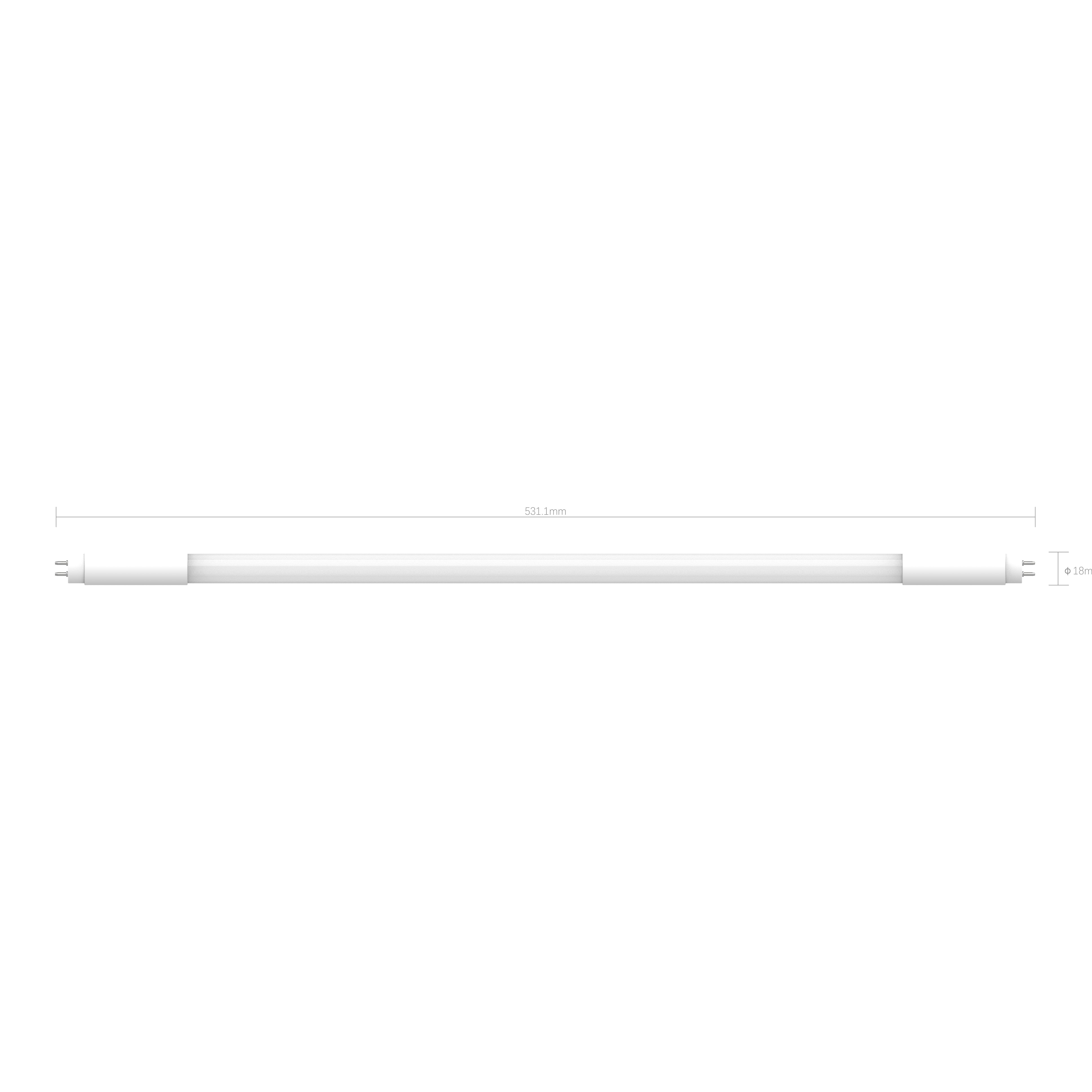 Jacobsen G5 3000K 1050lm T5 Warm white LED Light bulb (L)531.1mm