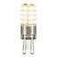 Jacobsen G9 4W Warm white LED Dimmable Light bulb, Pack of 2