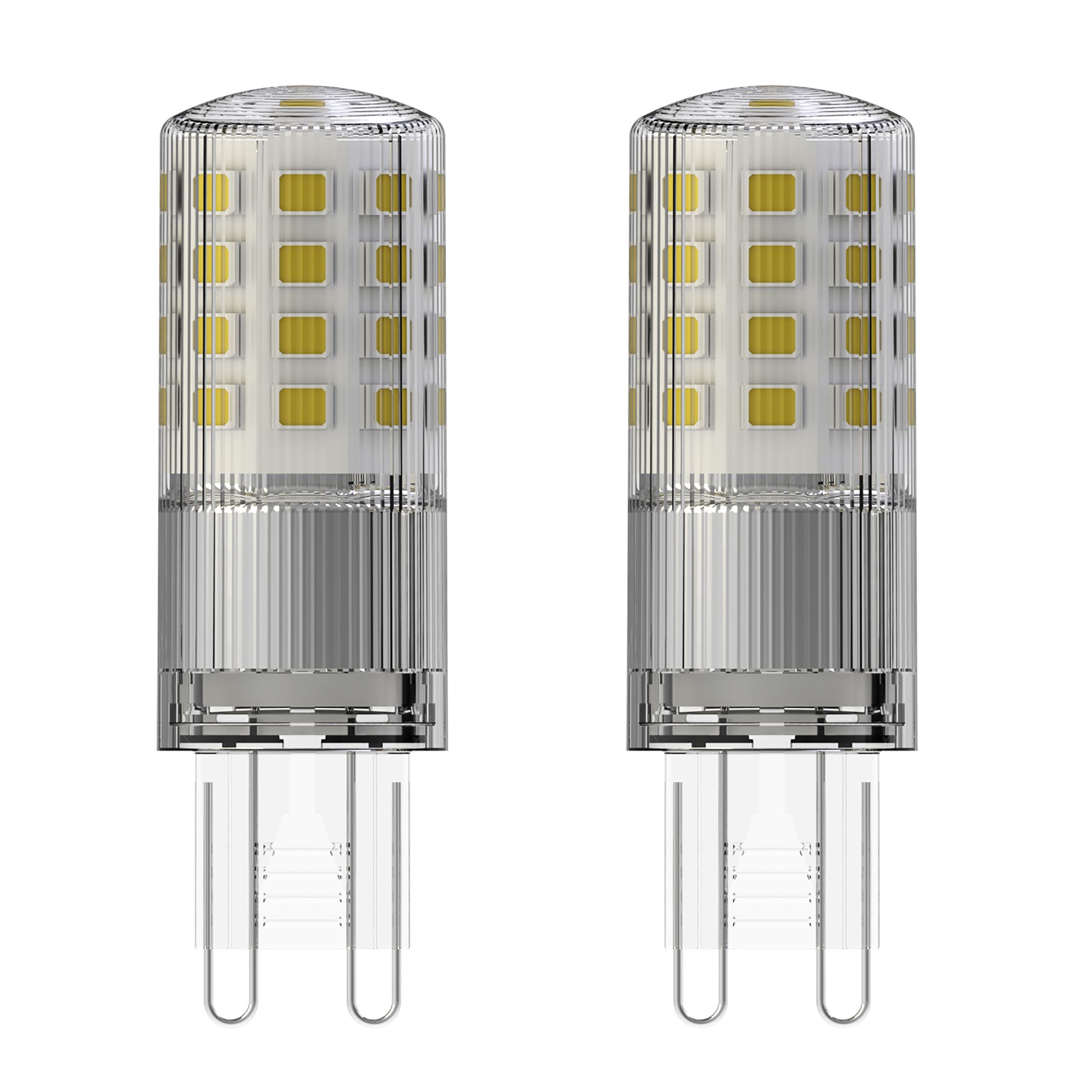 Jacobsen G9 4W Warm white LED Dimmable Light bulb, Pack of 2