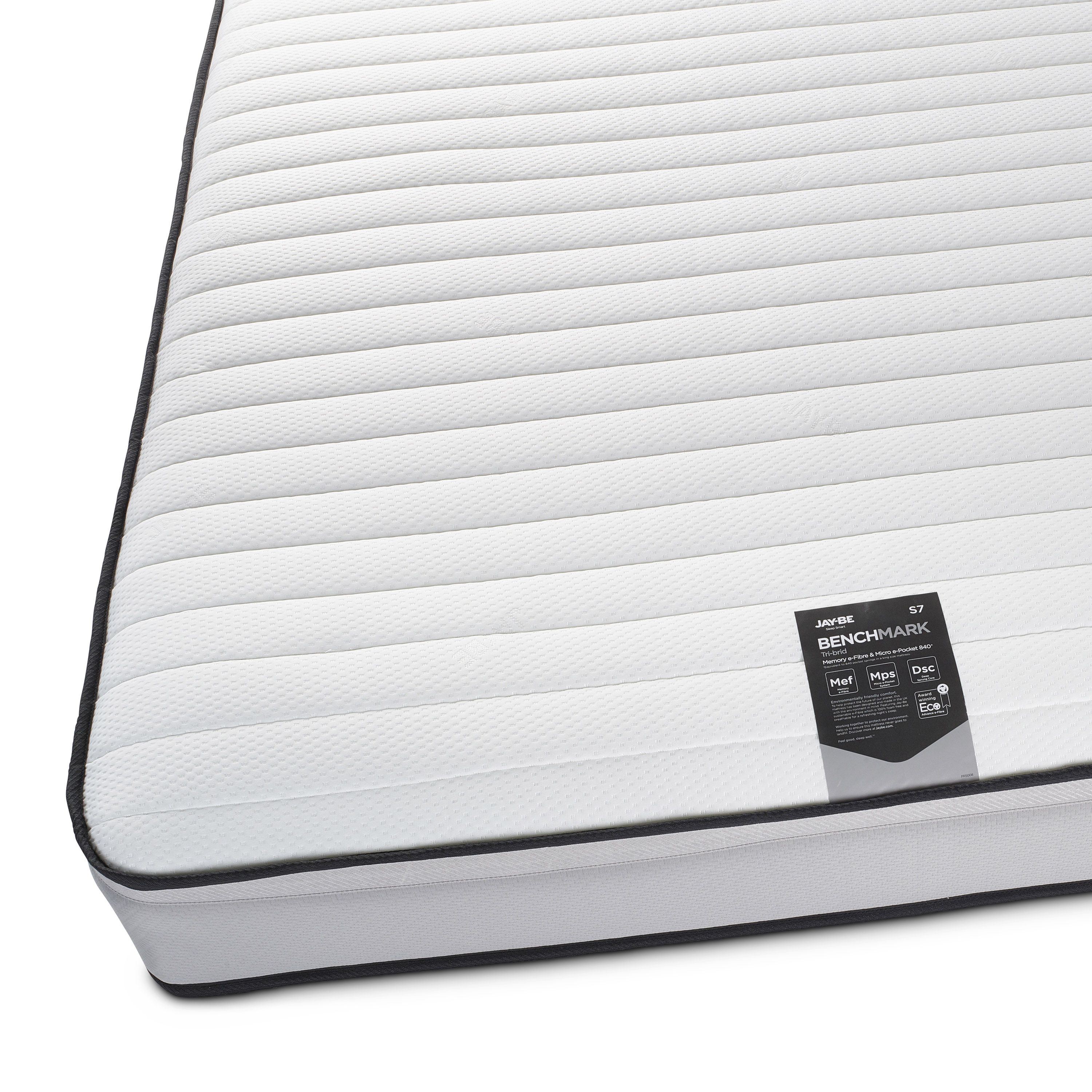 Jay-Be Benchmark Open coil Double Mattress