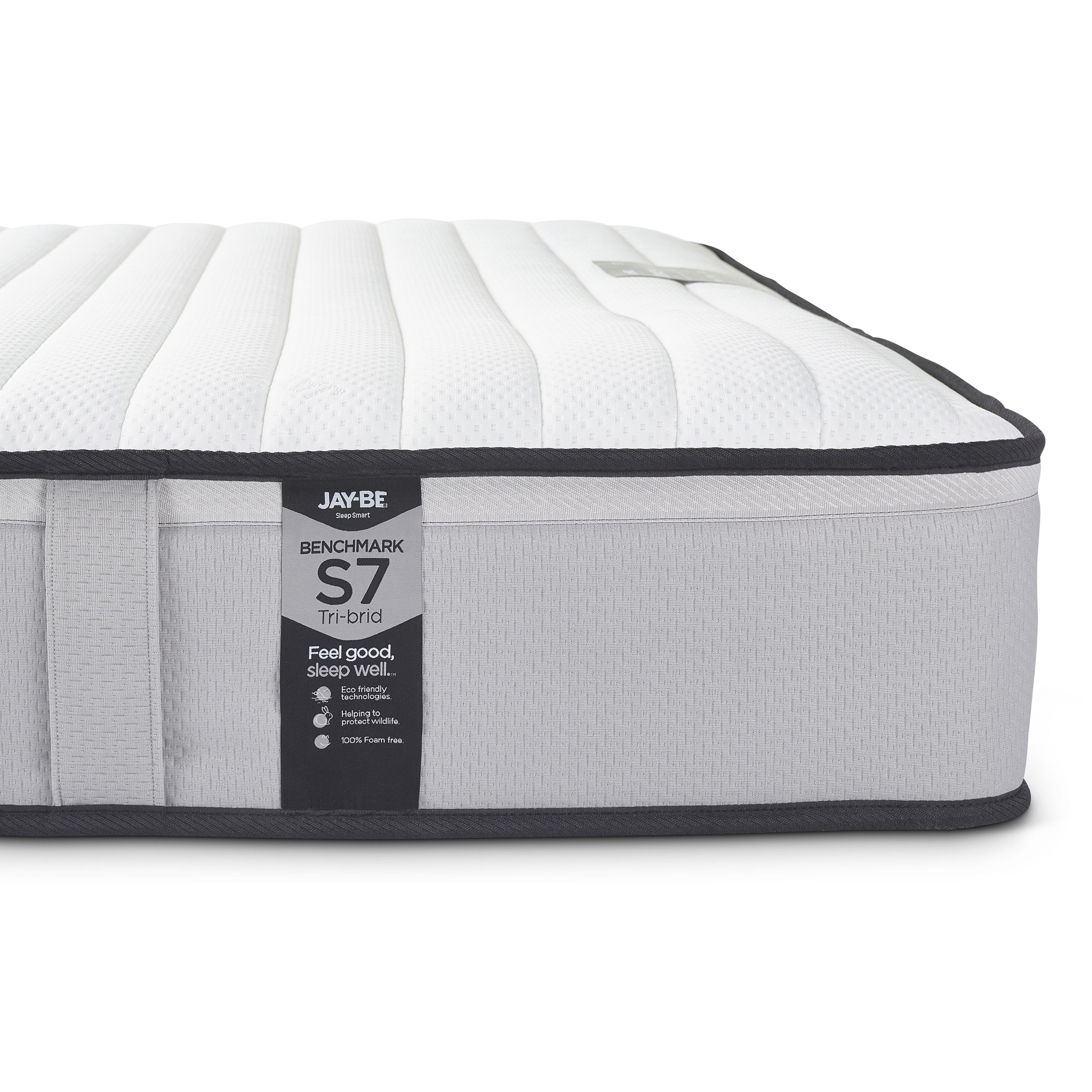 Jay-Be Benchmark Open coil Small double Mattress