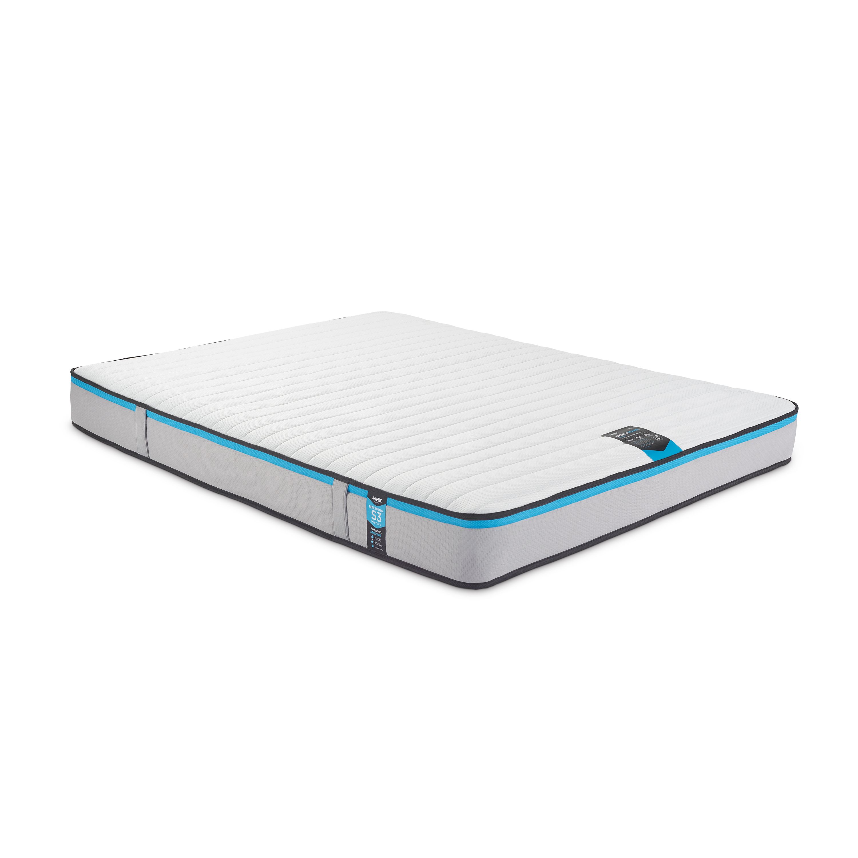 Jay-Be Benchmark S3 Memory Eco Friendly Open coil Water resistant King Mattress