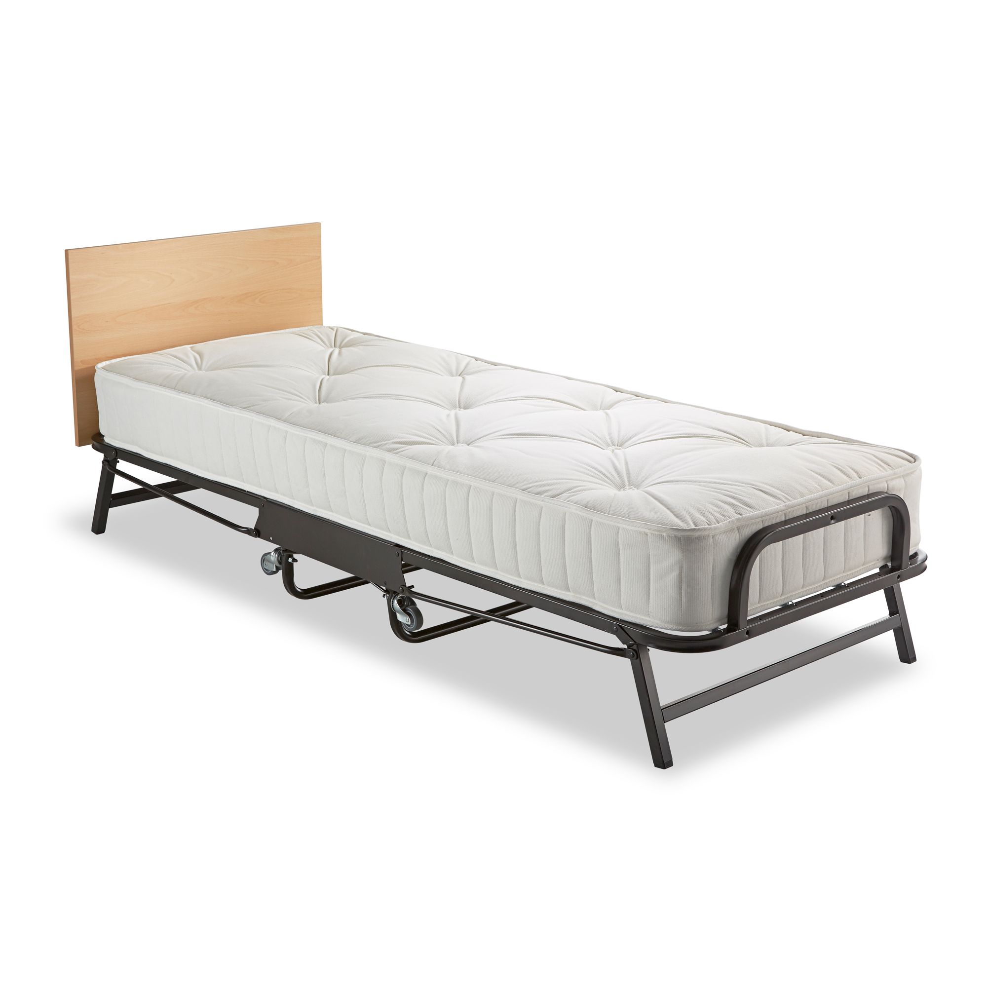 Jay-Be Crown Small single Foldable Guest bed with Deep sprung mattress