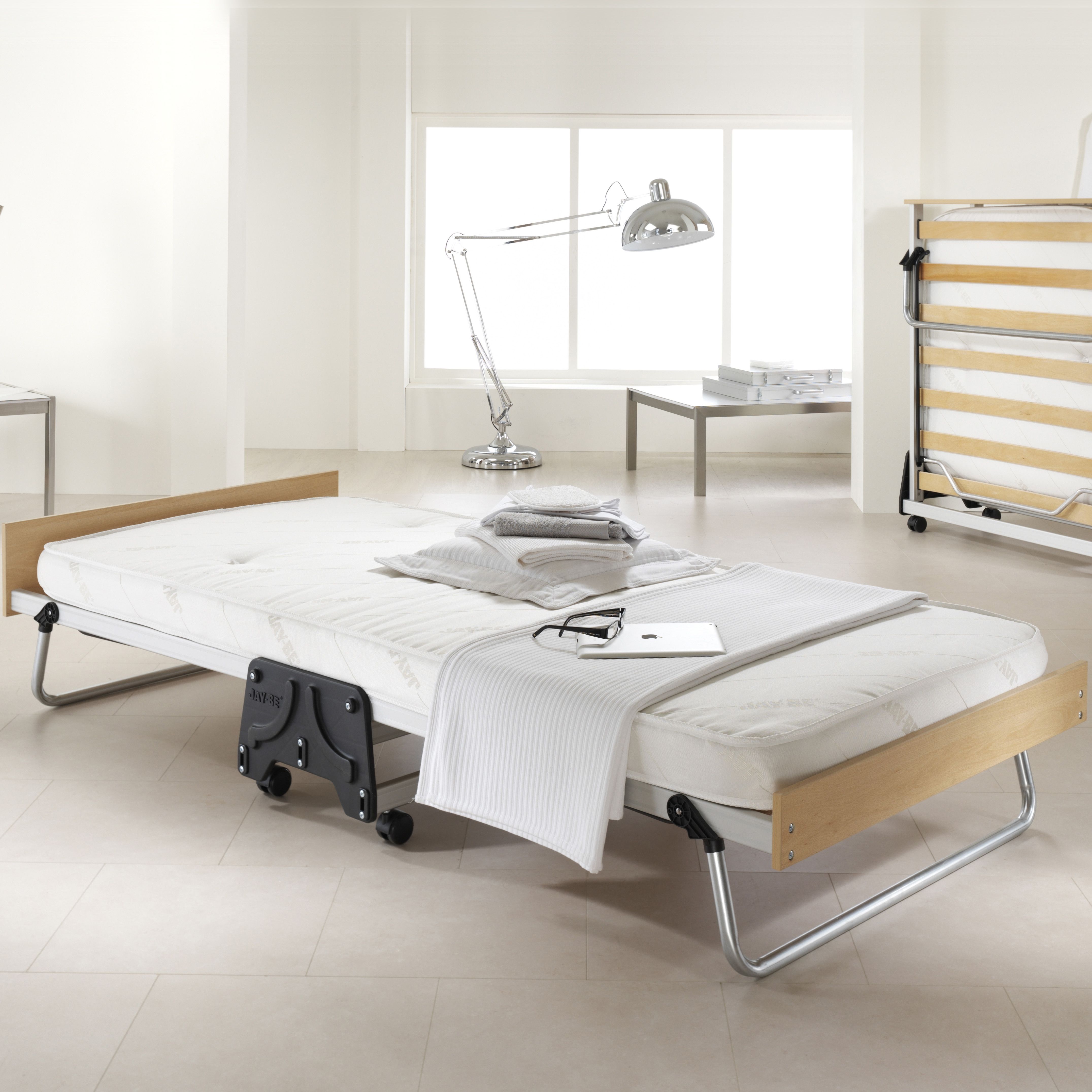 Jay-Be J-Bed Single Foldable Guest bed with Airflow mattress