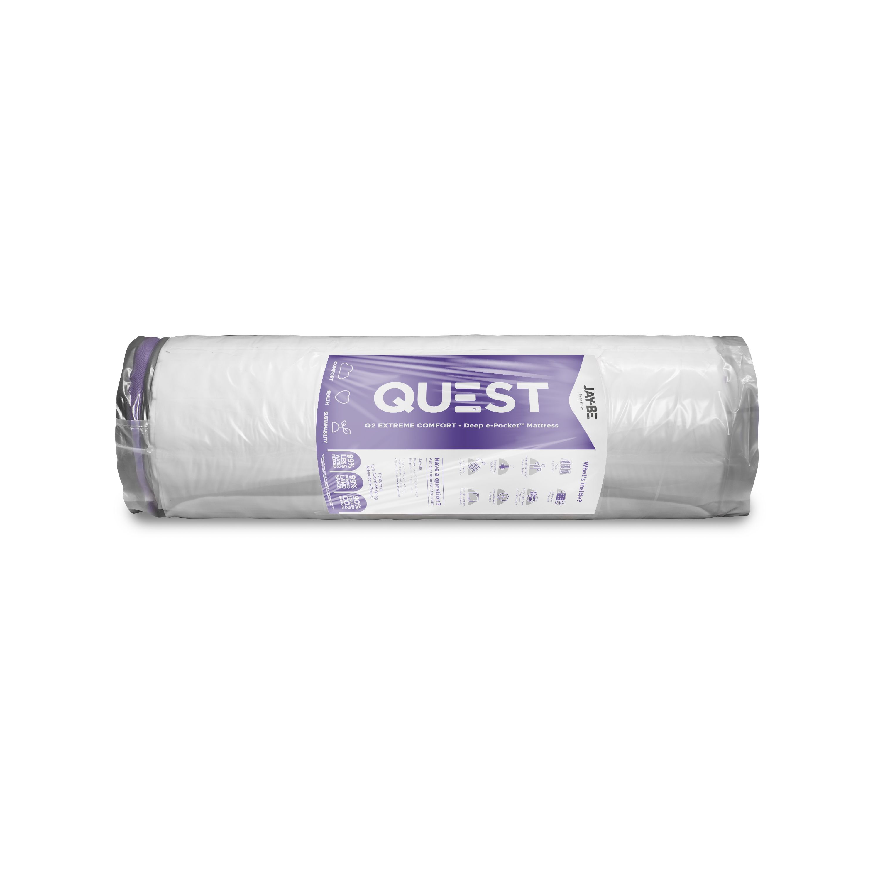 Jay-Be Quest Q2 Pocket sprung Single Kids Mattress
