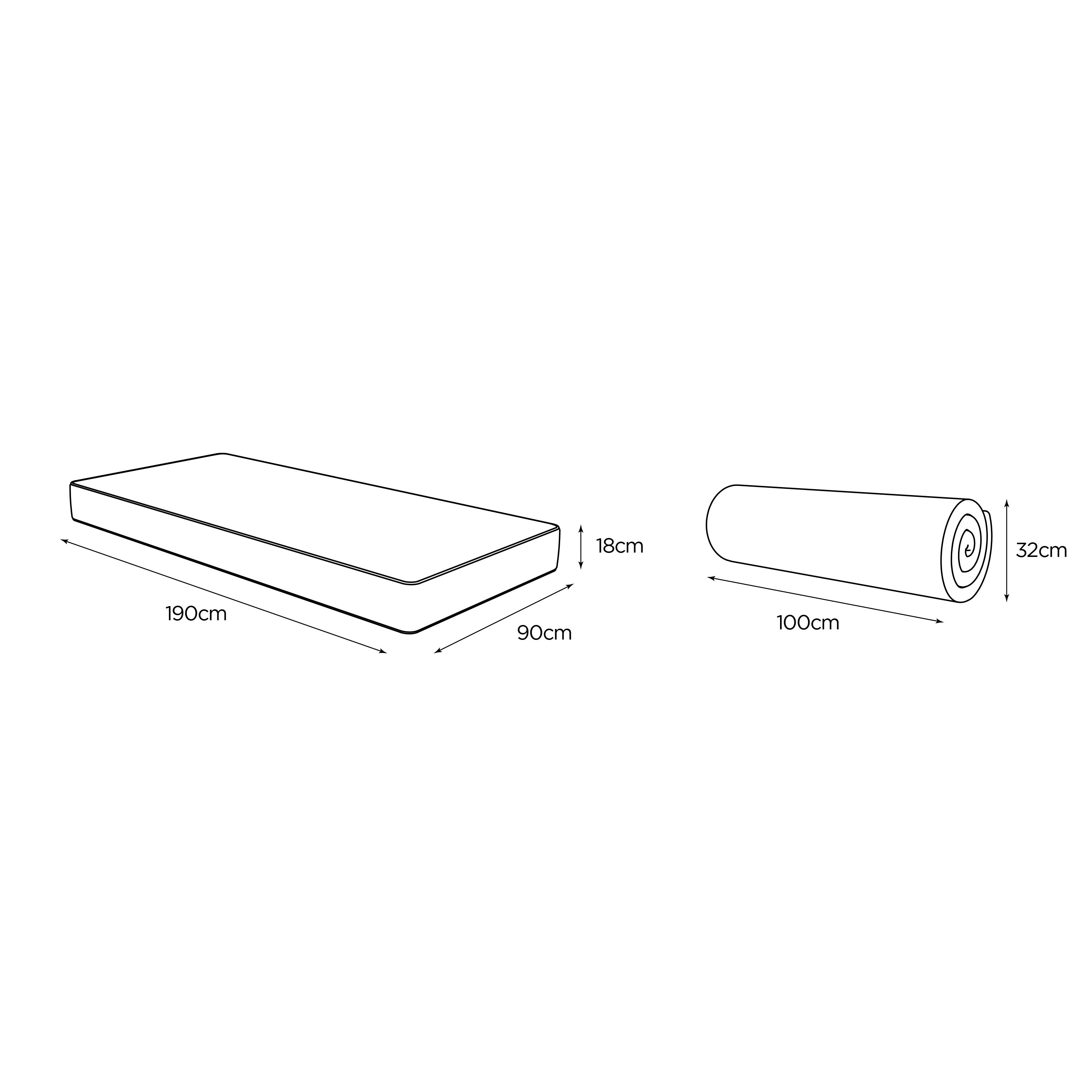 Jay-Be Quest Q2 Pocket sprung Single Kids Mattress