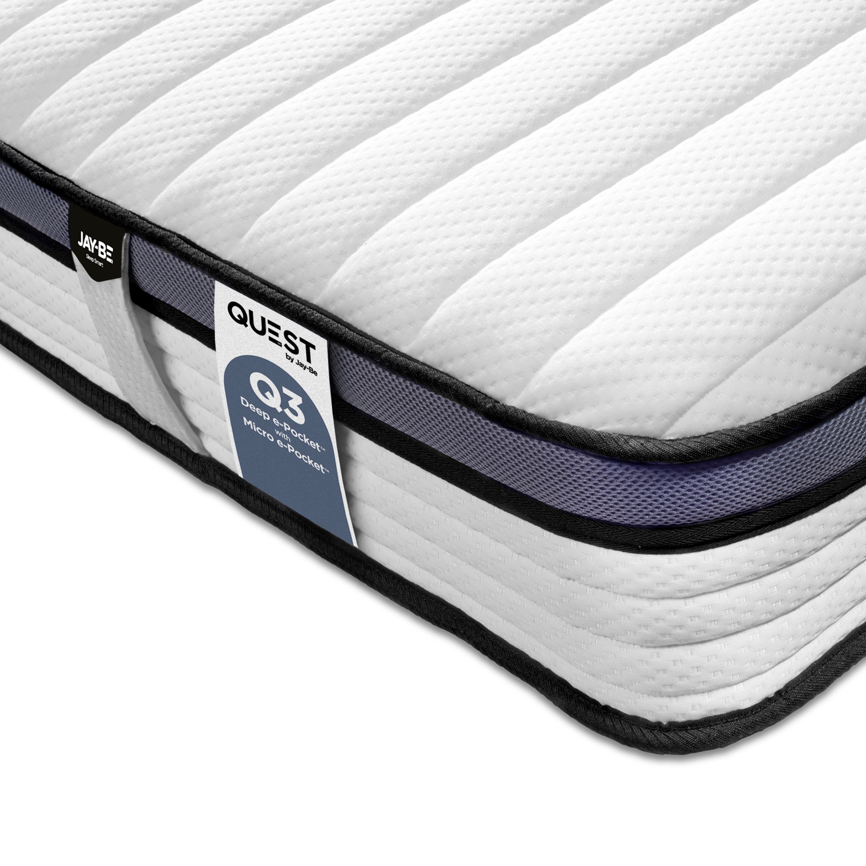 Jay-Be Quest Q3 Pocket sprung Single Kids Mattress