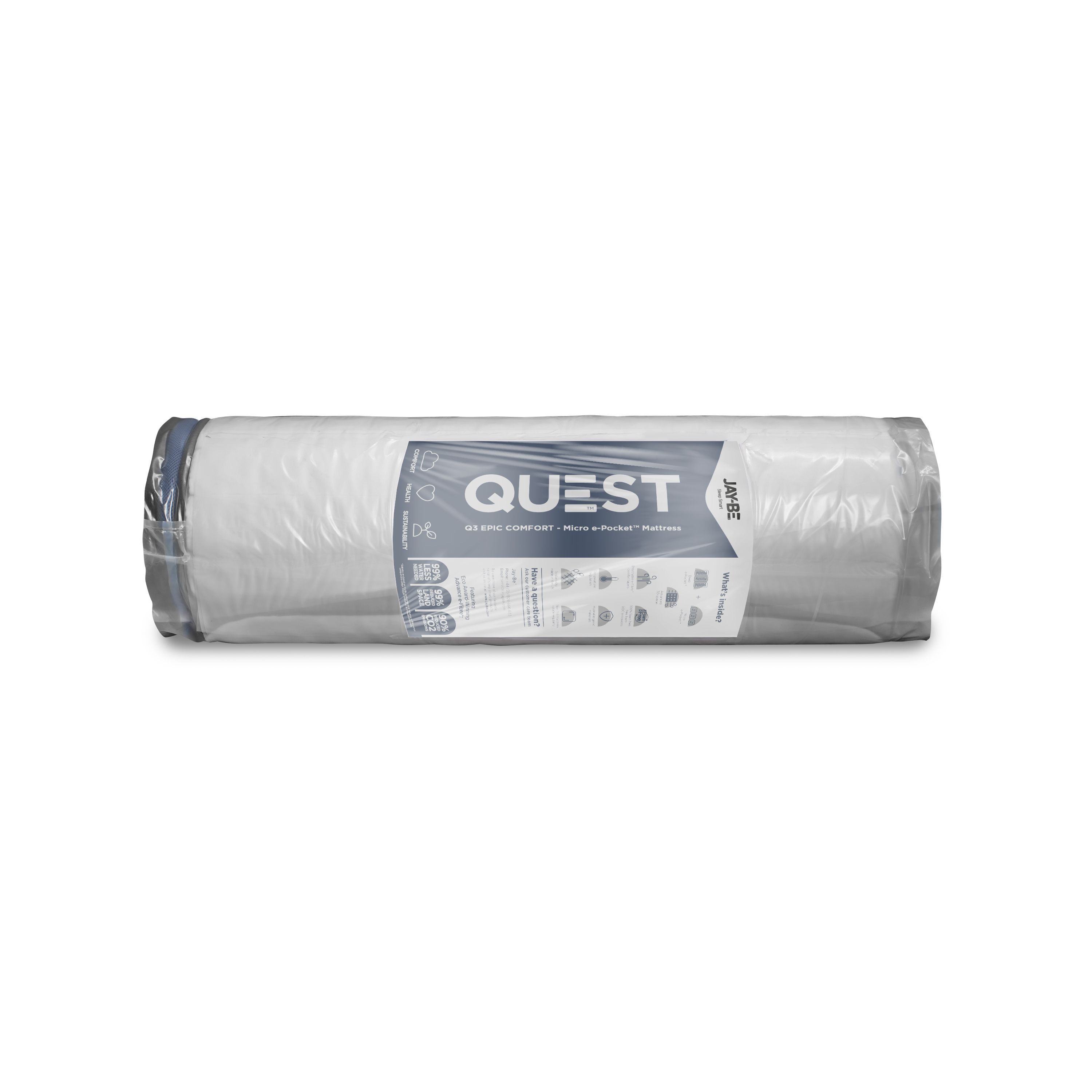 Jay-Be Quest Q3 Pocket sprung Single Kids Mattress