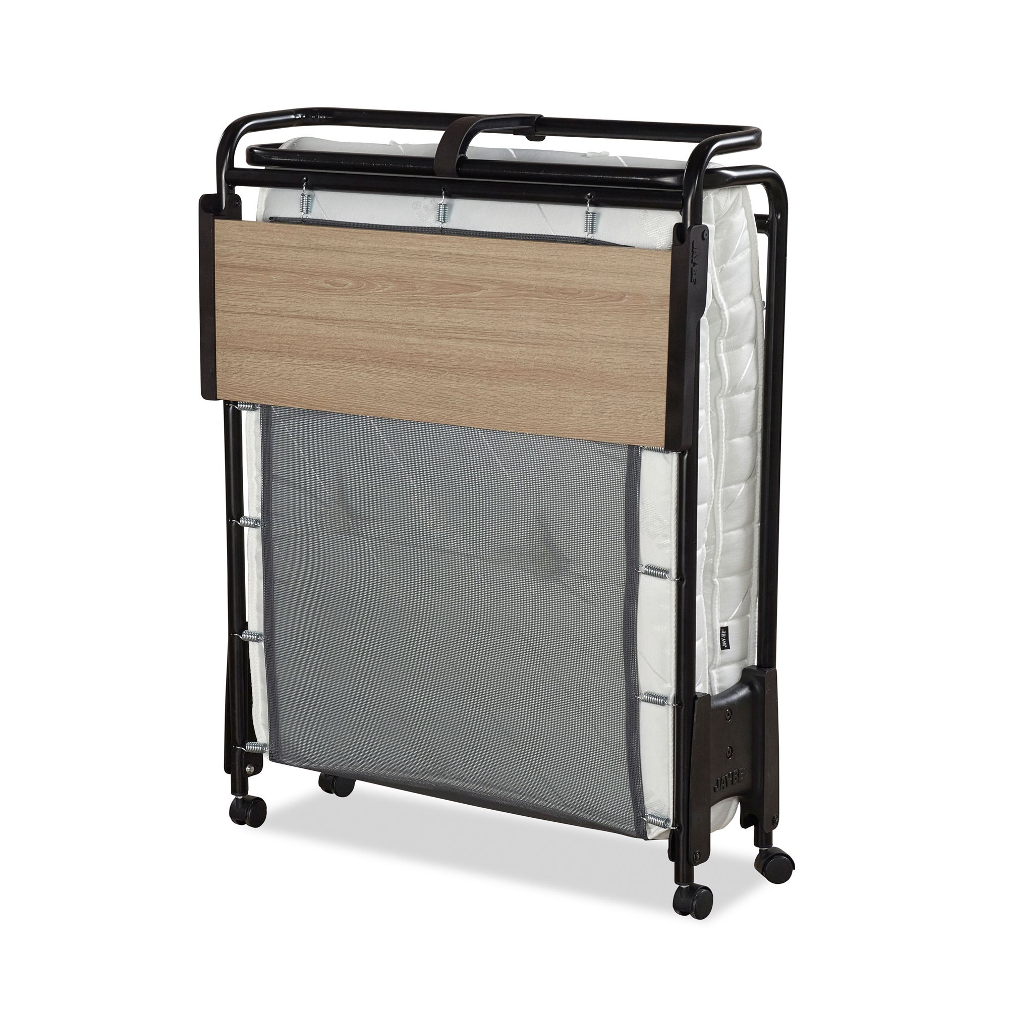 Jay-Be Revolution Small single Foldable Guest bed with Sprung mattress