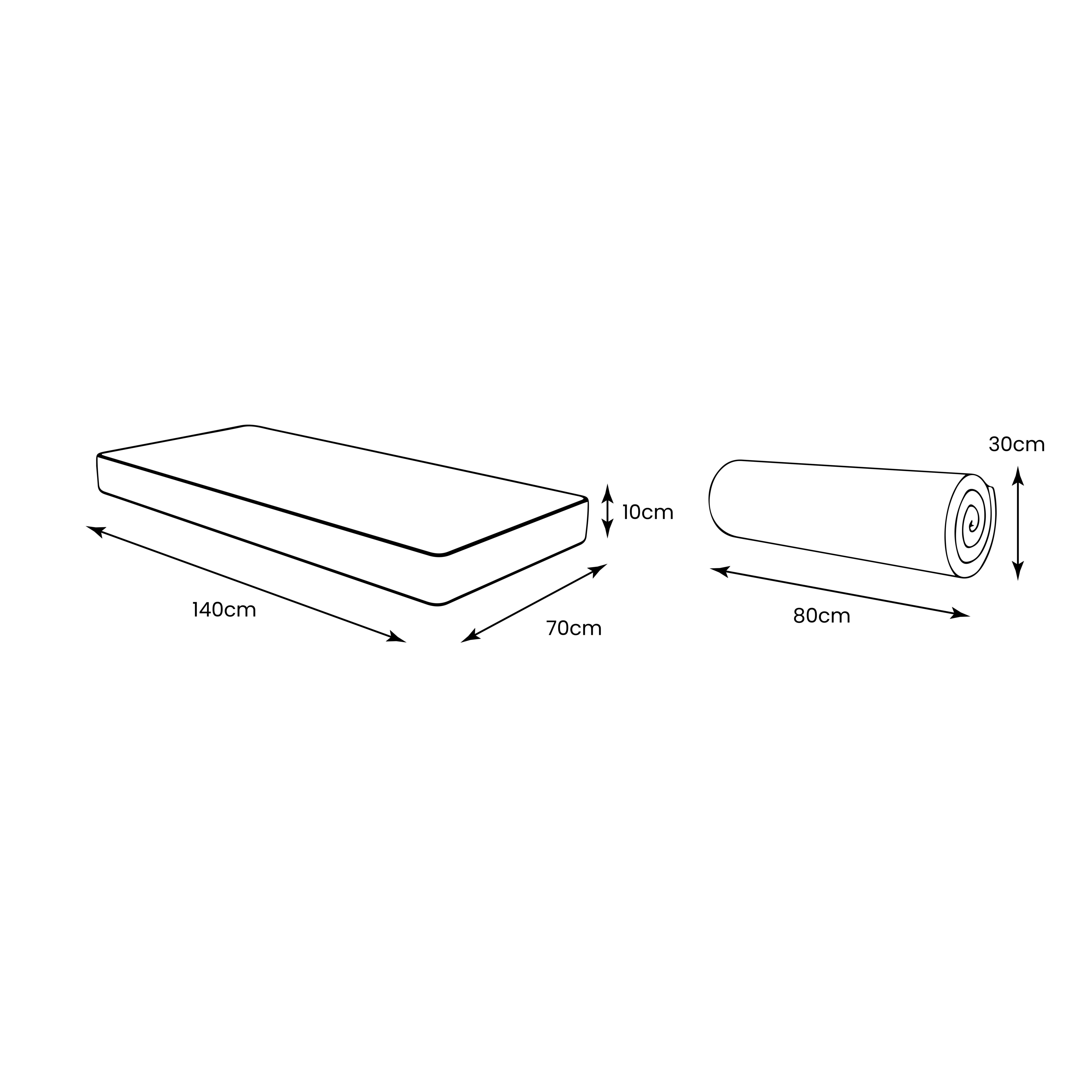 Jay-Be Simply Kids Toddler Open coil Junior Mattress