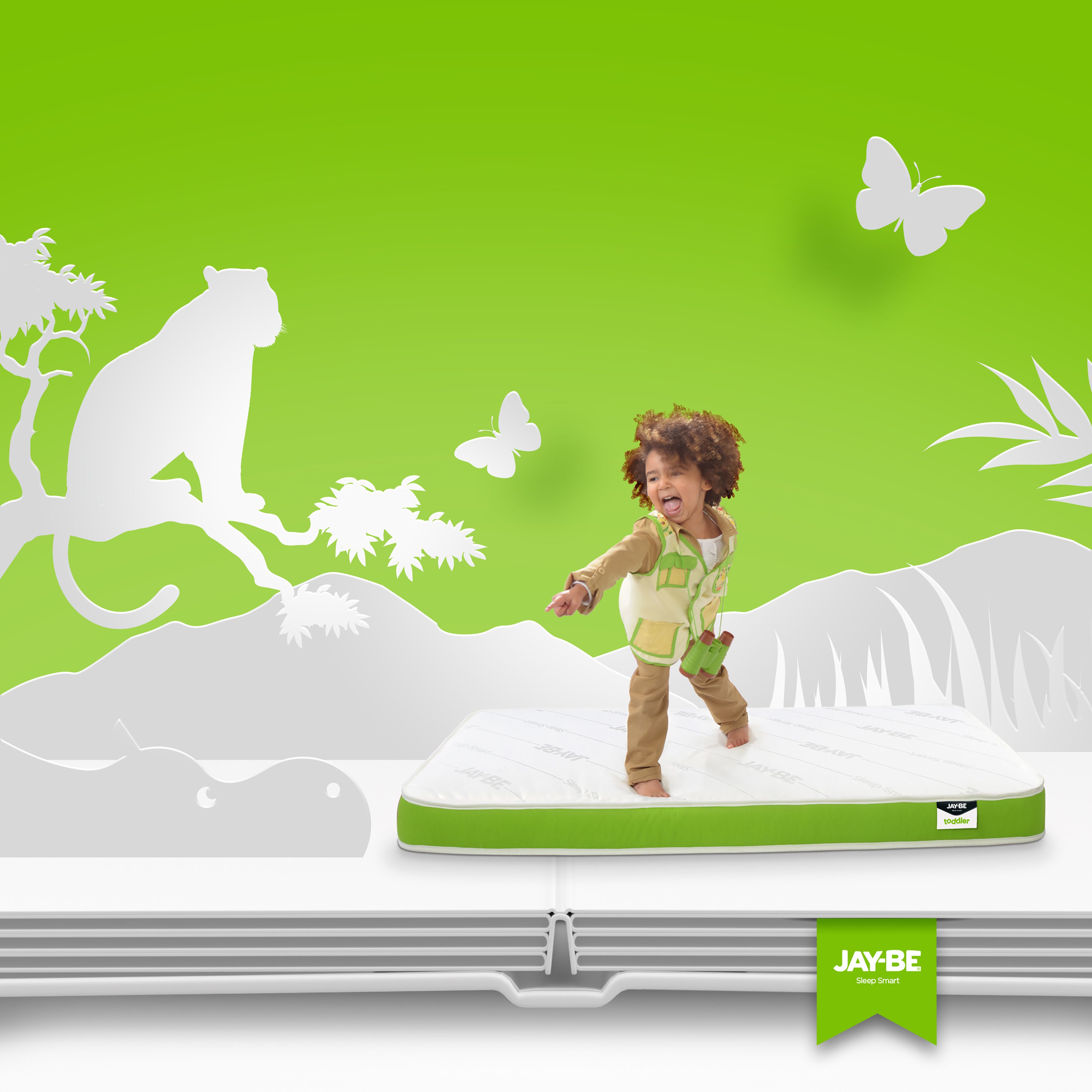 Jay-Be Simply Kids Toddler Open coil Junior Mattress