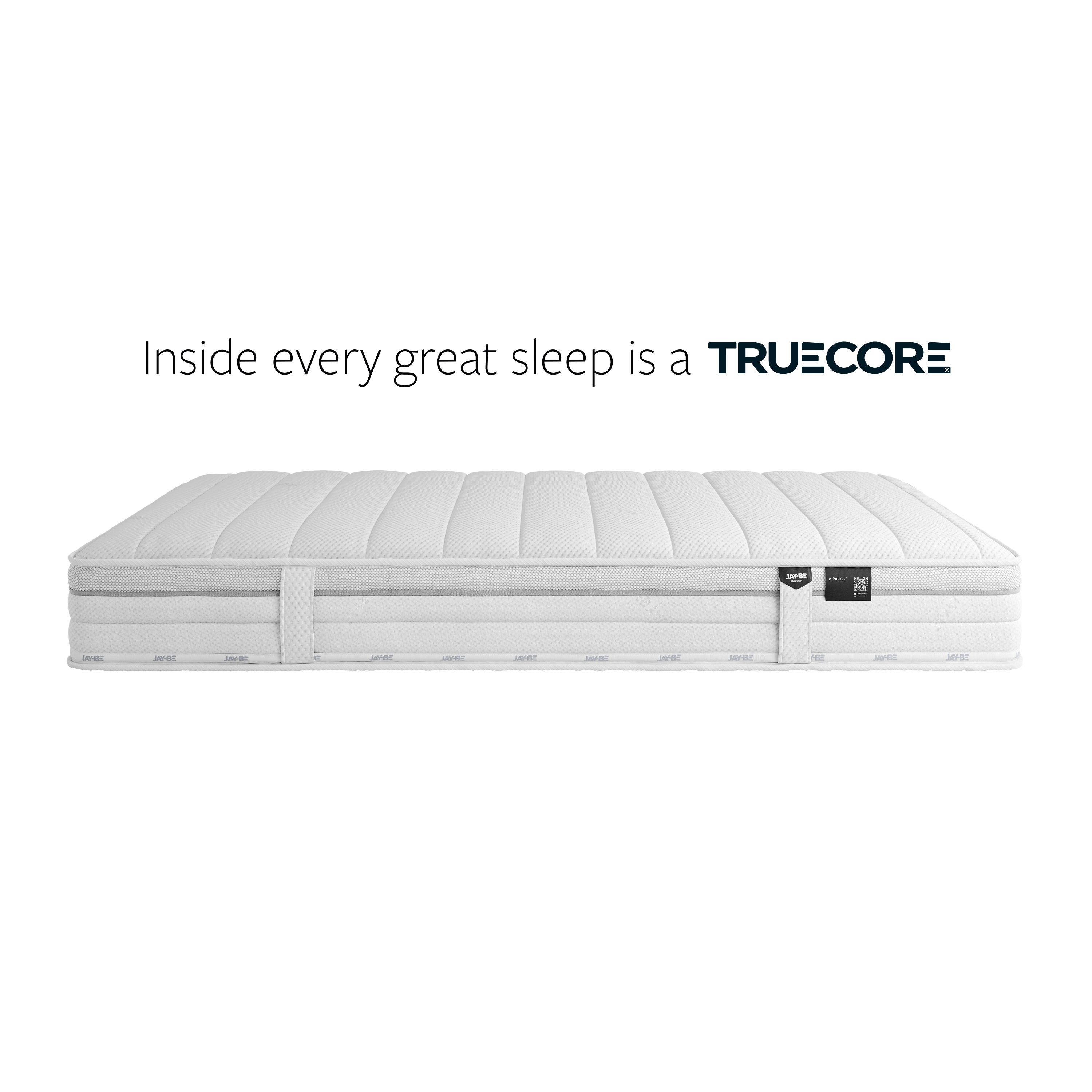 Jay-Be Truecore 1000 Pocket sprung Small double Mattress