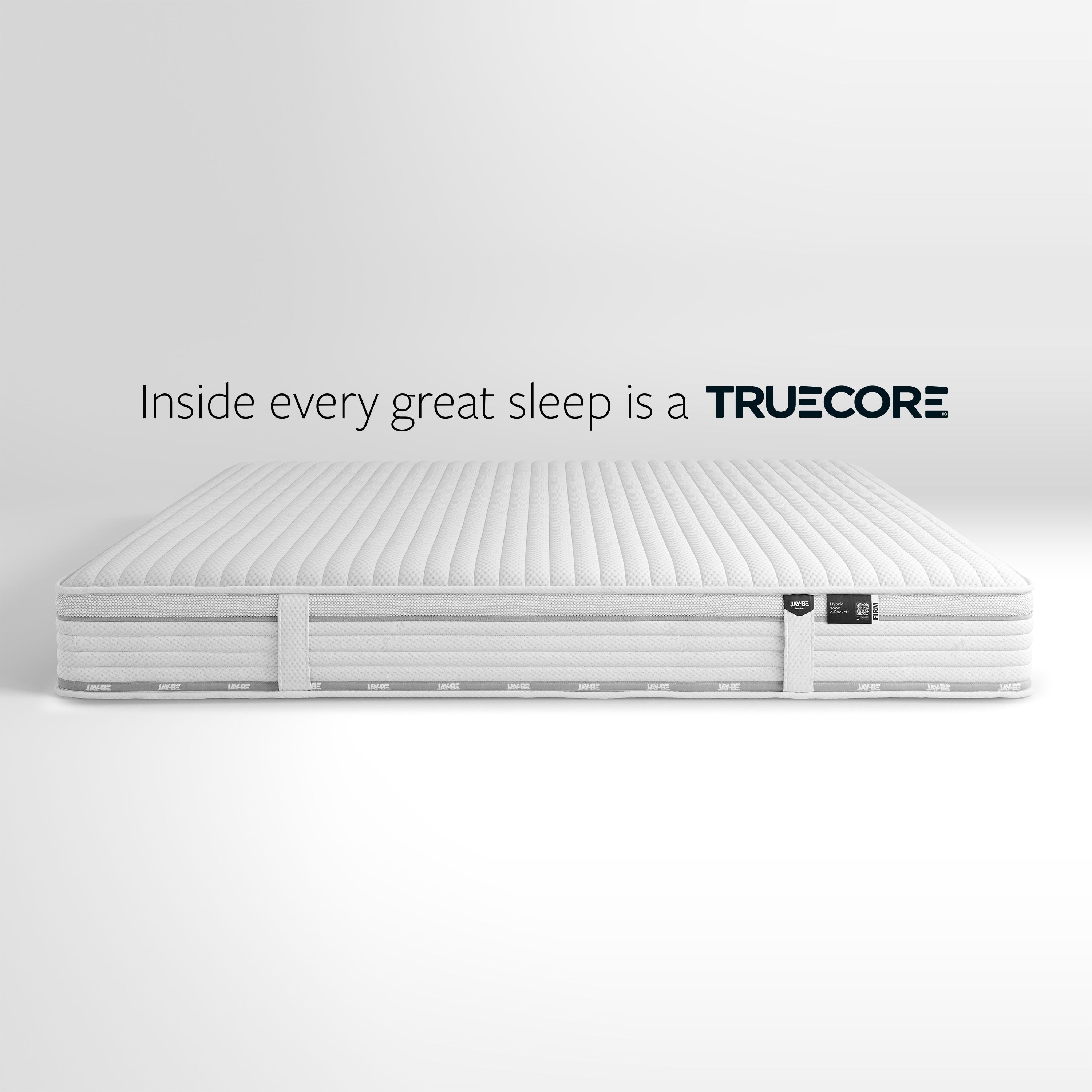 Jay-Be Truecore Pocket sprung Small double Mattress