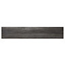 Jazy Dark grey Wood effect Luxury vinyl click Flooring Sample
