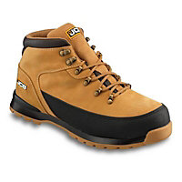 JCB 3CX Honey Safety boots, Size 8