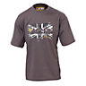 JCB Heritage Grey T-shirt XX Large