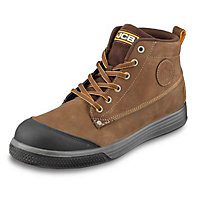 JCB Hiker Tan Safety trainers, Size 12