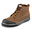 JCB Hiker Tan Safety trainers, Size 8