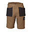 JCB Keele Black & sand Shorts W40"