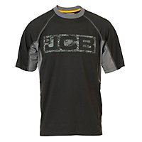 JCB Trentham Black T-shirt XXX large