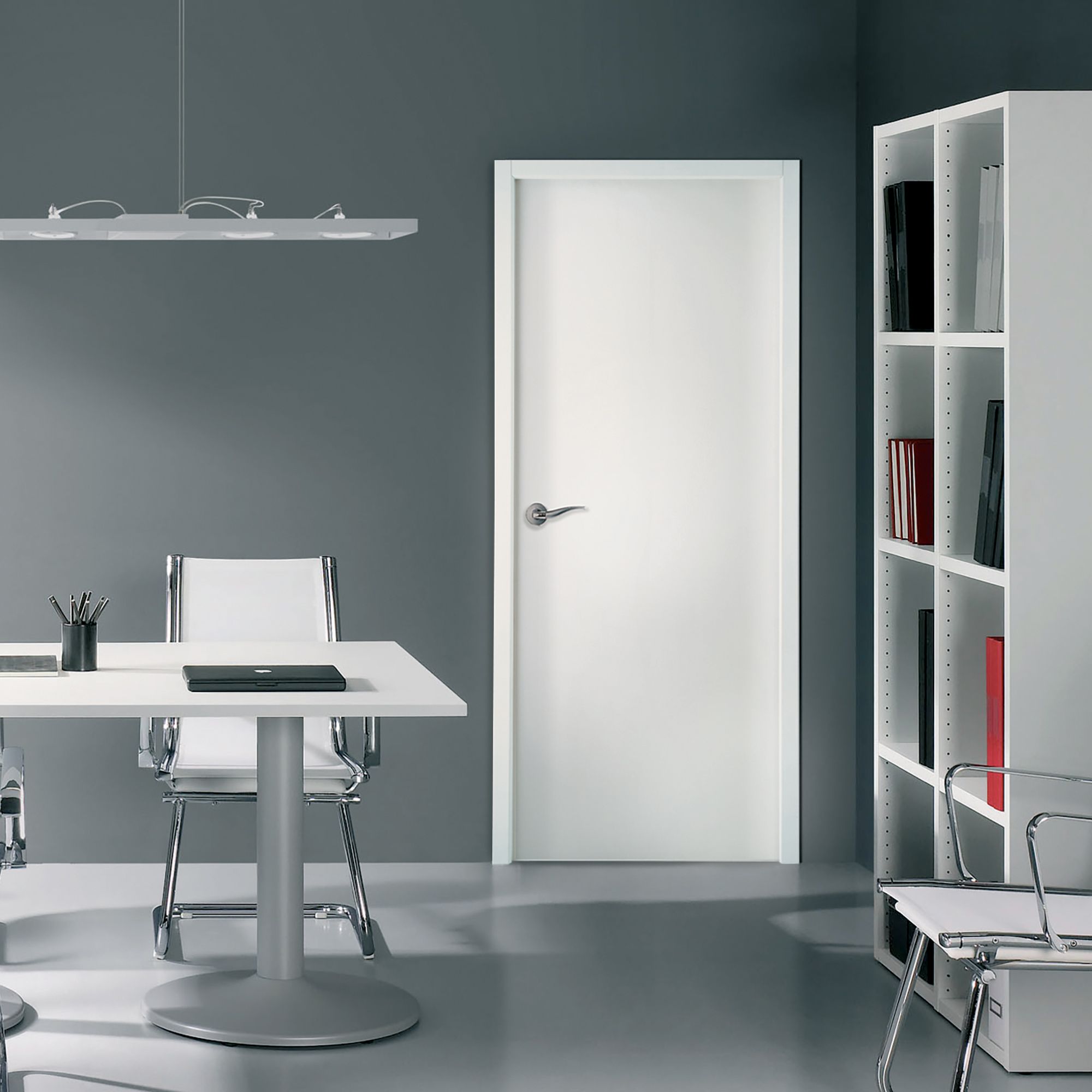 Jeld-Wen Flush White Internal Fire door, (H)1981mm (W)686mm (T)44mm