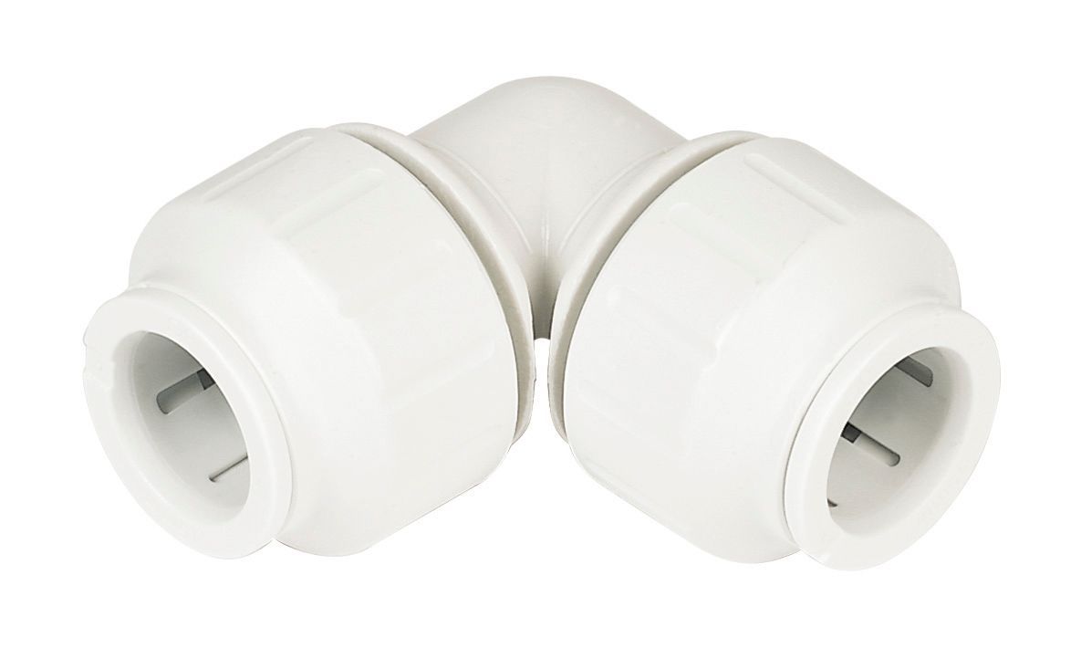 JG Speedfit Push-fit 90° Pipe elbow (Dia)15mm 15mm, Pack of 10