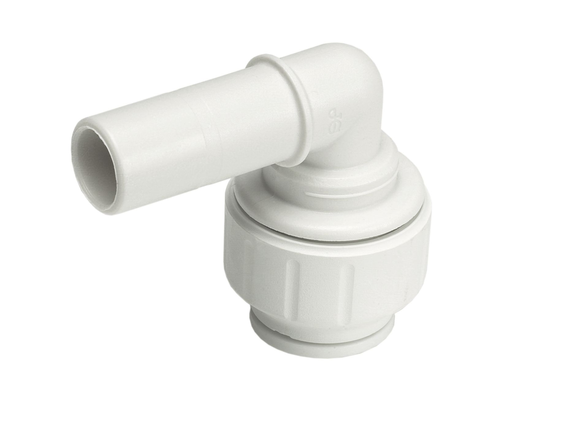JG Speedfit Push-fit 90° Stem Pipe elbow (Dia)10mm 10mm