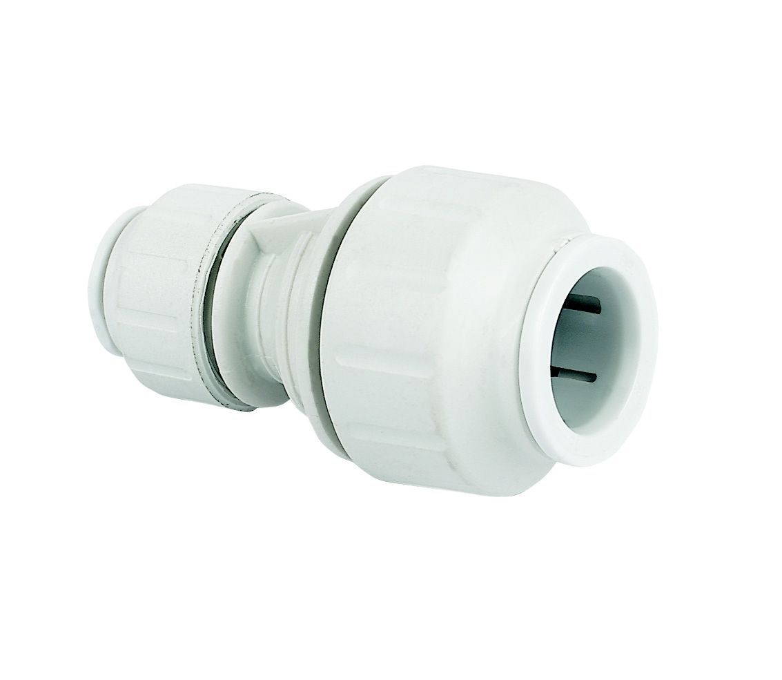 JG Speedfit Push-fit Straight Reducer (Dia)15mm x 10mm