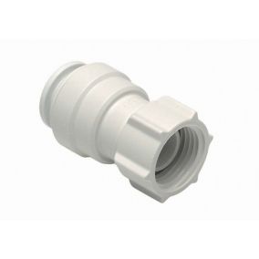 JG Speedfit Push-fit Tap connector 15mm x 0.5", Pack of 2