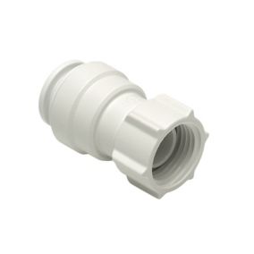 JG Speedfit Push-fit Tap connector 15mm x 0.75", Pack of 2